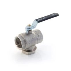Filter Ball Valve - 1" BSP PF Black Lever Handle