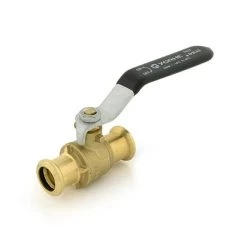 Full Bore Ball Valve - 22mm Press-fit, Lever Handle