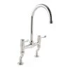 ‘H’ Sink Mixer Tap Quarter Turn Lever Handles - Chrome -Plumbing Supply Store h sink mixer 1 4 turn lever handles chrome 15205 p 1