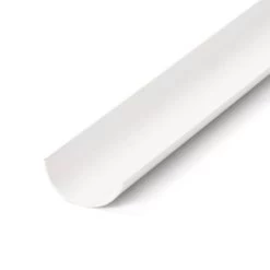 Half Round Gutter - 112 Mm X 2 M White -Plumbing Supply Store half round gutter 112 mm x 2 m white min 12268 P 2