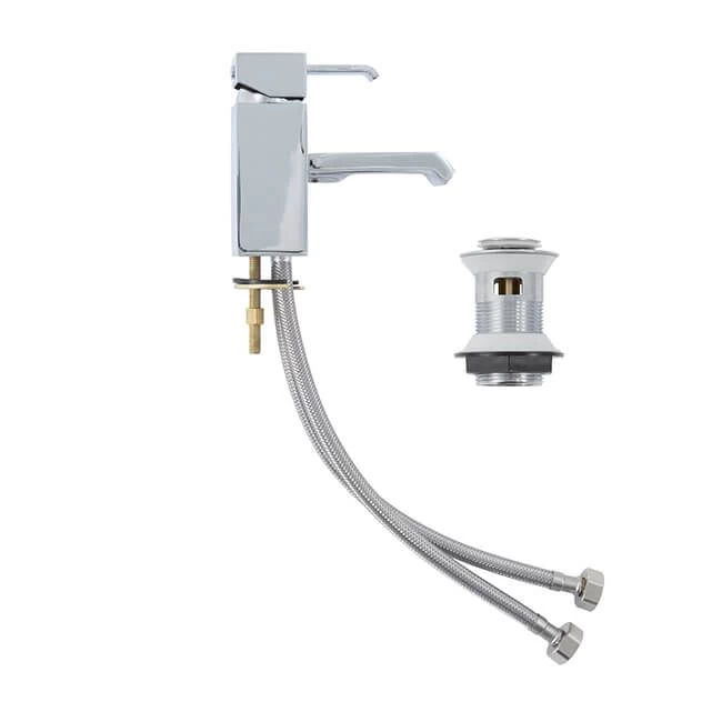 Helena Mono Basin Mixer Tap & Clicker Waste 4 Helena Mono Basin Mixer Tap & Clicker Waste - Image 2