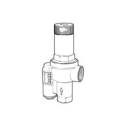 Honeywell Home Commercial Auto By-Pass Valve - 3/4" Angled -Plumbing Supply Store honeywell commercial automatic bypass valve min 18865 L 1