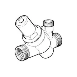 Honeywell Home D04 Pressure Reducing Valve - 1/2", 3/4" -Plumbing Supply Store honeywell d04 pressure reducing valve 1 2in 3 4in 18862 2 min 18862 L 1