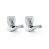 Imogen Contract Metal Head Bath Taps, Pair - 3/4" -Plumbing Supply Store imogen contract metal head bath tap 3 4 24267 24267 P 1