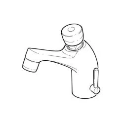 Inta Non-Concussive Basin Mixer Tap -Plumbing Supply Store inta non concussive basin mixer tap min 20357 L 1