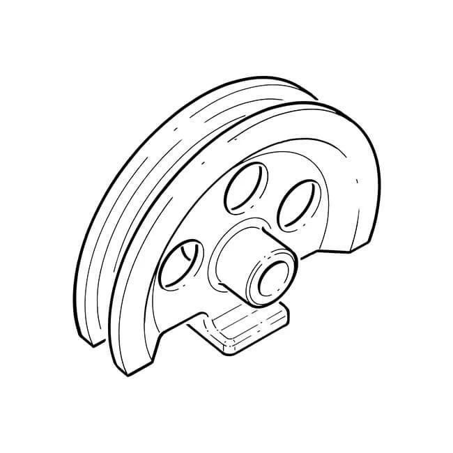 Pipe Bender Spare Former - 15mm 4 Pipe Bender Spare Former - 15mm - Image 2