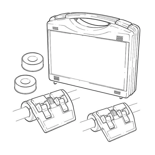 Kibosh Rapid Pipe Repair Clamp - 15 & 22mm In Case 3 Kibosh Rapid Pipe Repair Clamp - 15 & 22mm In Case