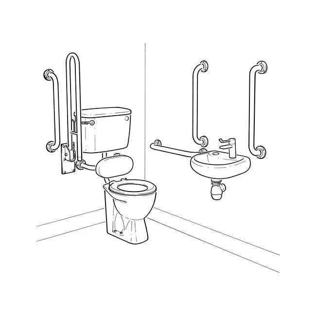 LL Doc M Toilet Pack - Grey 3 LL Doc M Toilet Pack - Grey - Image 2