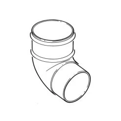 Elegance 90° Gutter Bend - Black 5 Elegance 90° Gutter Bend - Black -Plumbing Supply Store polypipe 90 bend black min 19845 L 1