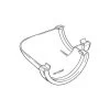 Half Round Gutter 90° Angle Bracket - 150 Mm - Black -Plumbing Supply Store polypipe half round gutter 90 angle half round corner bracket 150 mm black min 12279 L 1