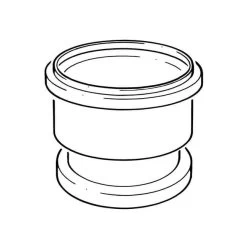 Soil & Vent Super Clay Pipe Adaptor 5" To 110mm PVCu