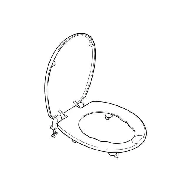 Wirquin Toilet Seat For The Elderly Or Infirm 4 Wirquin Toilet Seat For The Elderly Or Infirm - Image 2