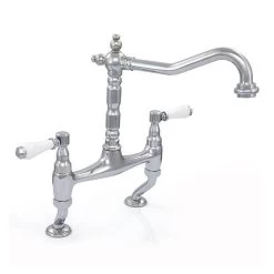 Portia Quarter Turn Lever Handle Sink Mixer Tap