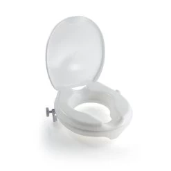 Raised Toilet Seat - 50mm (2") Seat With Lid