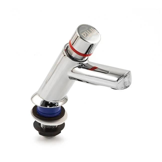 Inta Self Closing Non-Concussive Push Basin Tap 1/2" 4 Inta Self Closing Non-Concussive Push Basin Tap 1/2" - Image 2