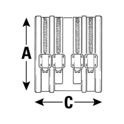 Shear Band Standard Coupling - 200 To 225mm X 150mm