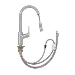 Hansgrohe Focus 240 Lever Tap With Pull-out Spray -Plumbing Supply Store single lever tap with pull out spray 3 8 24097 24097 P 2