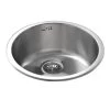 Single Round Bowl Stainless Steel - 440mm -Plumbing Supply Store single round bowl min 18345 P 1