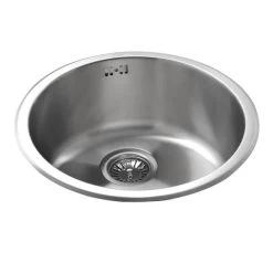 Single Round Bowl Stainless Steel - 440mm