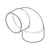 Solvent Weld Double Socket Bend 92.1/2° X 110mm Olive Grey 2 Solvent Weld Double Socket Bend 92.1/2° X 110mm Olive Grey -Plumbing Supply Store solvent weld double socket bend 921 2 x 110mm olive grey 24964 24964 l 1