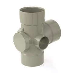 Solvent Weld Triple Socket Access Branch - 92.1/2° X 110mm Olive Grey 7 Solvent Weld Triple Socket Access Branch - 92.1/2° X 110mm Olive Grey -Plumbing Supply Store solvent weld triple socket access branch 921 2 x 110mm olive grey 24971 24971 p 2