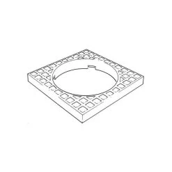 Square Top Surround For Bottle Gully -Plumbing Supply Store square top surround for bottle gully polypipe min 13410 L 1