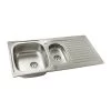 Stainless Steel One And Half Bowl And Drainer Sink 1 Stainless Steel One And Half Bowl And Drainer Sink -Plumbing Supply Store stainless steel one and half bowl and drainer sink 25753 25753 p 1 2