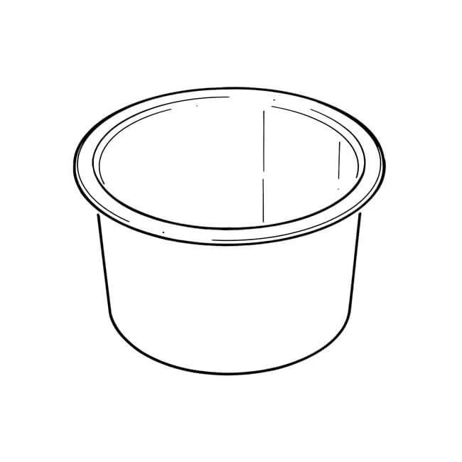 Round Bowl - 360mm I.d. Stainless Steel 4 Round Bowl - 360mm I.d. Stainless Steel - Image 2