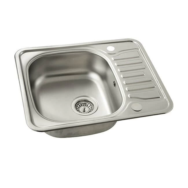 Stainless Steel Single Bowl And Small Drainer Sink 3 Stainless Steel Single Bowl And Small Drainer Sink