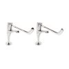 Taps With 6" Levers, Pair - Chrome -Plumbing Supply Store taps with 6 levers chrome 14856 p 1