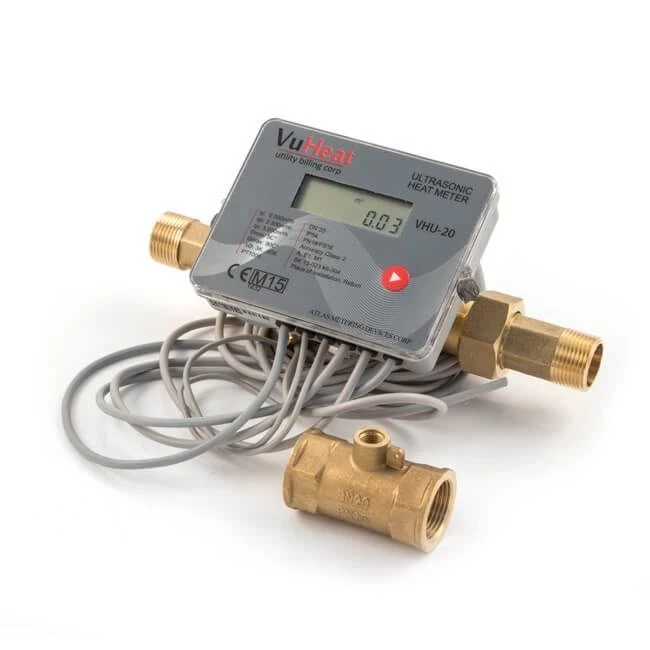 VHU20 Ultrasonic Heat Meter Kit - DN20 3/4" BSP M 3 VHU20 Ultrasonic Heat Meter Kit - DN20 3/4" BSP M