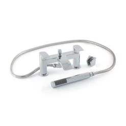 Viola Quarter Turn Lever Bath Shower Mixer Tap