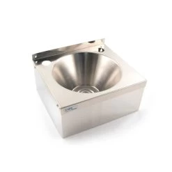 Wall Hung Hand Basin Sink - Stainless Steel